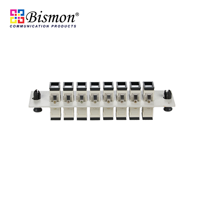 8 SC Snap-in adapter Plate Multi-mode Full set